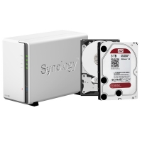 NAS Synology RAID 0/1 2HDD